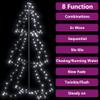 FAMIROSA Christmas Cone Tree Cold White with 160 LEDs for Indoor and Outdoor Christmas Decoration 30.7"x47.2" view 4
