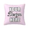 LEOKRUN Custom Pillowcase with Picture Design Your Own Photo Text Throw Pillow Case Cushion Covers for Sofa Couch Bed Chair Farmhouse Decorative 12"x12" view 1