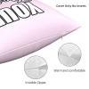 LEOKRUN Custom Pillowcase with Picture Design Your Own Photo Text Throw Pillow Case Cushion Covers for Sofa Couch Bed Chair Farmhouse Decorative 12"x12" view 2