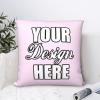 LEOKRUN Custom Pillowcase with Picture Design Your Own Photo Text Throw Pillow Case Cushion Covers for Sofa Couch Bed Chair Farmhouse Decorative 12"x12" view 4