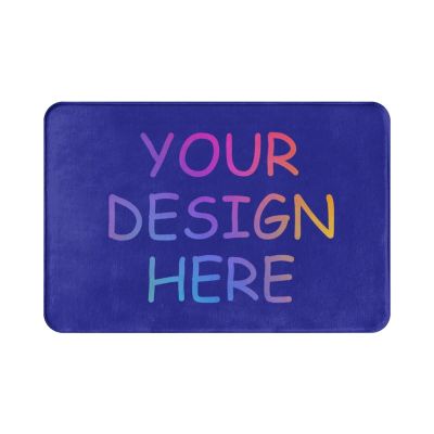 Custom Area Rug Personalized Doormat Non-Slip Add Image Logo Text Customized Carpet Floor Bath Mat for Outdoor Entrance Front Door Indoor Home Decor 24x16in