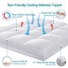 CHOKIT Full Mattress Topper, Extra Thick Pillow Top Mattress Pad for Back Pain Relief, Cooling Bed Topper Mattress Cover with 8-21 Inch Deep Pocket view 2