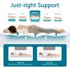 CHOKIT King Mattress Topper, Extra Thick Pillow Top Mattress Pad for Back Pain Relief, Cooling Bed Topper Mattress Cover with 8-21 Inch Deep Pocket view 3