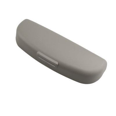 Car Glasses Case Car Sunglasses Holder Case Eyeglasses Storage Box, for Mitsubishi ASX Lancer 10/9 Outlander Pajero Eclipse Cross,Grey