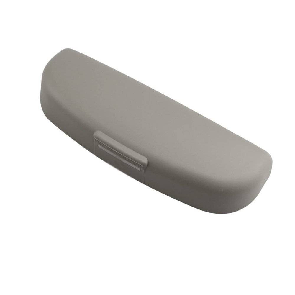 Car Glasses Case Car Sunglasses Holder Case Eyeglasses Storage Box, for Mitsubishi ASX Lancer 10/9 Outlander Pajero Eclipse Cross,Grey