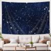 Drgilau Night Sky Stars Tapestry Wall Hanging, Dark Blue Galaxy Universe Space Room Wall Art, Starry Sky Cosmic Fantasy Aesthetic Wall Tapestry for Bedroom view 4