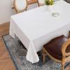 Linen World Linen Tablecloth,100% French Linen White Tablecloth 90" x 60" Inch,Washable Rectangular Tablecloth for Dining,Outdoor,Weddings and Restaurants,Decorative Thanksgiving Christmas view 2