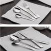 30-Piece Silverware Set for 6, Modern Flatware Utensil Cutlery Set, Food Grade Stainless Steel Tableware Knife Spoons and Forks Set for Home Kitchen Restaurant Hotel, Reusable view 3