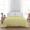 1 PC Pinch Pleated Comforter - Ivory Olympic Queen (98'' x 98'') Quilted - 100% Cotton 500 GSM Fill Power Beautiful Pinch Pleat Design Warm Down Alternative Comforter Only view 1
