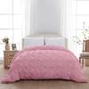 1 PC Pinch Pleated Comforter - Pink Twin-XL (68'' x 90'') Quilted - 100% Cotton 500 GSM Fill Power Beautiful Pinch Pleat Design Warm Down Alternative Comforter Only view 1