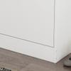 AIEGLE Shoe Cabinet with 3 Flip Drawers for Entryway, Freestanding Shoe Rack Shoe Organiazer with Adjustable Shelf, Shoe Storage Cabinet, White (23.6" W x 9.4" D x 45.5" H) view 4