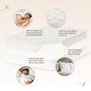 100% Cotton Organic Mattress Pad - Luxury Quilted Mattress Topper Protector Plush & Breathable Machine Washable Design - Fairtrade & GOTS Certified Premium 400GSM Thick with Deep Pocket (Twin) view 3