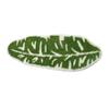 Green Leaf Shaped Bath Rug, 39x15 Inch Tropical Banana Leaf Bath Mat for Bathroom Sink Tub and Bedroom, Absorbent Ultra Soft Runner Rug, Tropical Plant Decor view 1