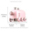 Habiba Humidifier Retro Train Essential Oil DiffuserUltrasonic Fine Mist Humidifier Timing OffWater Shortage and Power FailureNight Light Quiet view 2