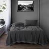 HiEnd Accents Cotton Waffle Weave Slate Full/Queen Coverlet Set view 1