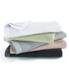 HiEnd Accents Cotton Waffle Weave Slate Full/Queen Coverlet Set view 4