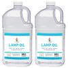 The Dreidel Company Liquid Paraffin Lamp Oil - 1 Gallon - Smokeless, Odorless, Ultra Clean Burning Fuel for Indoor and Outdoor Use (2 Pack) view 1
