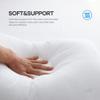 Acanva Bed Pillows for Sleeping 2 Pack King Size, Down Like Filling Luxury Soft Supportive Plush for Side Back and Stomach Sleepers,20x36 view 3