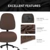 DIVA EN CAMINO DEC Stretchable Desk Office Chair Seat Covers - Universal Stretch Computer Chair Slipcover - 180GSM Washable Rotating Backrest Coverings & Cushion Protectors for Dogs, Cats, Pets view 2