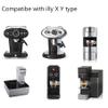 CAPSULONE refillable coffee capsule reusable iperEspresso pod cup coffee filter fit for illy X1 X7 X9 Y1 Y3 Y5 Y9 machine Metal Stainless Steel view 3