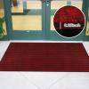 Custom Size Runner Rug 4 ft x 4 ft, 2-82ft Carpet Runners Hallway Entryway Kitchen Garage Laundry Room Area Rugs with Non-Slip Rubber Backing, Red with Black Stripe view 4