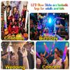 LifBetter Light Up Glow Sticks Bulk, LED Foam Sticks in The Dark with 3 Modes Flashing Led Foam Multicolor Batons Light up Party Favors for Birthdays, Weddings, Concerts, Festivals (156pcs) view 4
