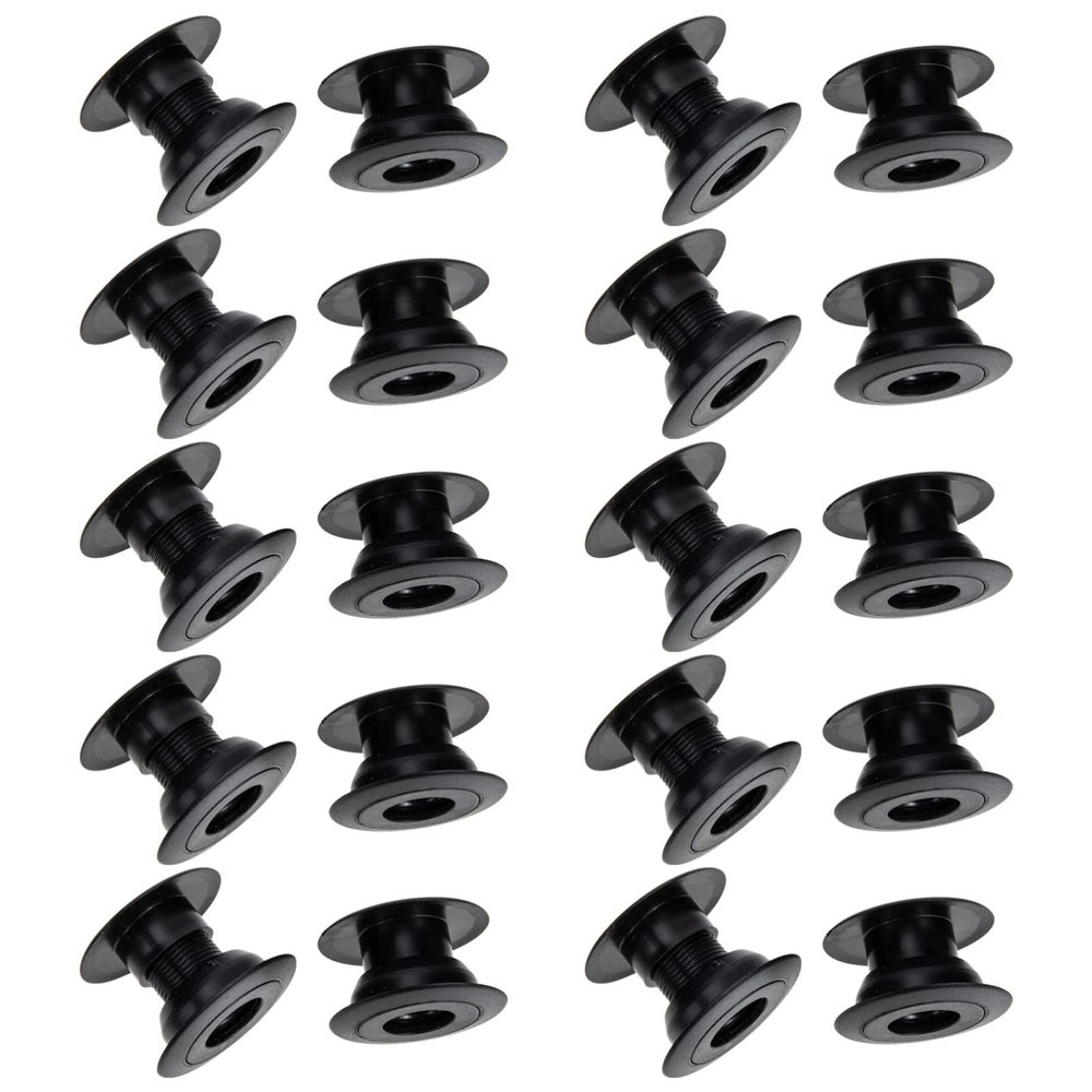 BESPORTBLE Foosball Table Accessories 10 Pairs Replacement Rod Bearings 5/8 Inch Diameter Durable Table Football Shafts Covers for Arcade Game Room
