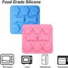 3 Pack Silicone Dog Treat Molds, Puppy Dog Bone & Paw Shapes, Non-Stick Molds for Frozen Treats; for Peanut Butter, Yogurt, Broth & Ice; Flexible; Oven, Freezer, Microwave & Dishwasher Safe view 4