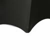 1 Pcs Black Metallic Spandex Stretchable Chair Cover Wedding Banquet view 2