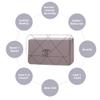 DGAZ Purse Pillow Shaper Insert For Chanel 19 Bags, Silky Pillow Shaper for Luxury HandbagsKonjac purple19-Flap26 view 3