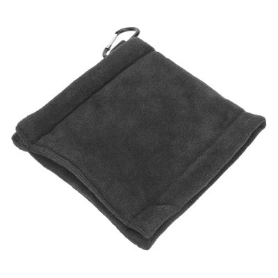 BESPORTBLE Portable Microfiber Golf Towel Multi-Directional Cleaning Cloth Buckle for Essential Golf Accessories for Men Women and