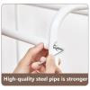 DONGYUE Removable Trouser Storage RackFloor-Standing Closet Storage Rack, with 4 Locking Wheels Household Multi-Layer Clothing Trousers Rack, Holds Jeans/Ties/Scarf view 4