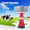 Arsor Milk Cream Centrifugal Separator, Manual Milk Separating Machine Lightweight Aluminum Alloy Butter Milkshake Separator for Farm Goats Sheep Cows Milk Home Dairy view 3