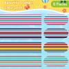 Boao 8 Pack Towel Bands for Beach Chair, Pool & Cruise Essentials, Elastic and Windproof, Towel Chair Clips Lounge Strap Holder, Cruise Ship Accessories (Stripe) view 3