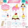KatchOn, Ice Cream Photo Booth Props - Pack of 31 | Ice Cream Photo Props for Ice Cream Party Decorations | Ice Cream Birthday Party Decorations | Ice Cream Props, Ice Cream Decorations for Party view 3