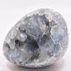 2.7" 335g Ice Sky Blue Celestite Cluster Egg Polished Natural Sparkling Celestine Gemstone Druzy Crystal Mineral Geode Specimen - Madagascar view 1