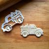 Sweet Prints Inc Pickup Truck with Pumpkins Cookie Cutter - Dishwasher Safe (3" wide) view 2