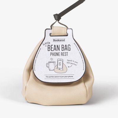 IF Bookaroo Little Bean Bag Phone Rest - Cream
