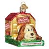 Old World Christmas Pound Puppies Glass Blown Ornament for Christmas Tree view 1
