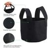 Plants Growing Bag,Garden Plant Bags,Vegetable Flower Aeration Planting Pot Container,Aeration Fabric Pots with Handles for Vegetables Flower Fruit (XS), Garden Plant Bags,Plants Growing Bag,Vege view 3