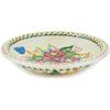 Polmedia Polish Pottery Pasta Bowl 9-inch UNIKAT - Still Meadow Pattern Handmade in Boleslawiec Poland by Ceramika Bona + Certificate of Authenticity view 2