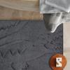 Lacoste Heritage Bath Rug  Ultra Soft Quick-Dry Microfiber and Tufted, Super Absorbent with Non-Slip Backing, Signature Crocodile Embossed Design and Stylish Bathroom Mat 20"x32"  Meteorite view 4