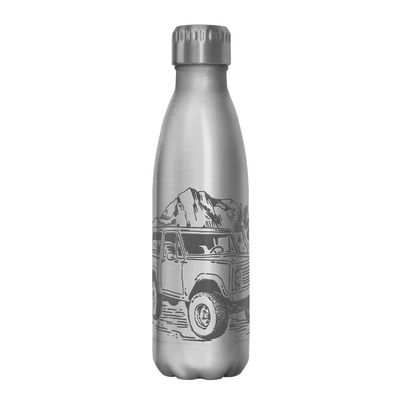 Fifth Sun Joshua Tree 17 oz Stainless Steel Water Bottle, 17 Ounce, Multicolored