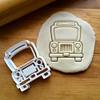 Sweet Prints Inc School Bus Front Cookie Cutter - Dishwasher Safe (3") view 2