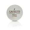 CAFECITO Puck Screen Filter | 58.5mm Espresso Puck Screen | Silver | Professional 316L Stainless Steel Coffee Filter | 1.7mm Thick | 150 Micron / 100um Multi-Layer Mesh | Reusable Espresso Disc view 1