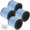 GoKBNY 4-Pack AP0601 Replacement Filter Compatible with AIRTOK AP0601 Purifier, Part # AP0601-RF, with Aromatherapy Tablets view 1