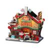 Lemax Santa's Hot Rod Garage, with 4.5V Adaptor #25863 view 2