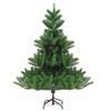 vidaXL Lifelike Nordmann Fir Artificial Green Christmas Tree - 6ft Reusable PE and Steel Construction Floats with Easy Automatic Branch Setup view 1