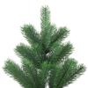 vidaXL Lifelike Nordmann Fir Artificial Green Christmas Tree - 6ft Reusable PE and Steel Construction Floats with Easy Automatic Branch Setup view 3
