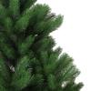 vidaXL Lifelike Nordmann Fir Artificial Green Christmas Tree - 6ft Reusable PE and Steel Construction Floats with Easy Automatic Branch Setup view 4